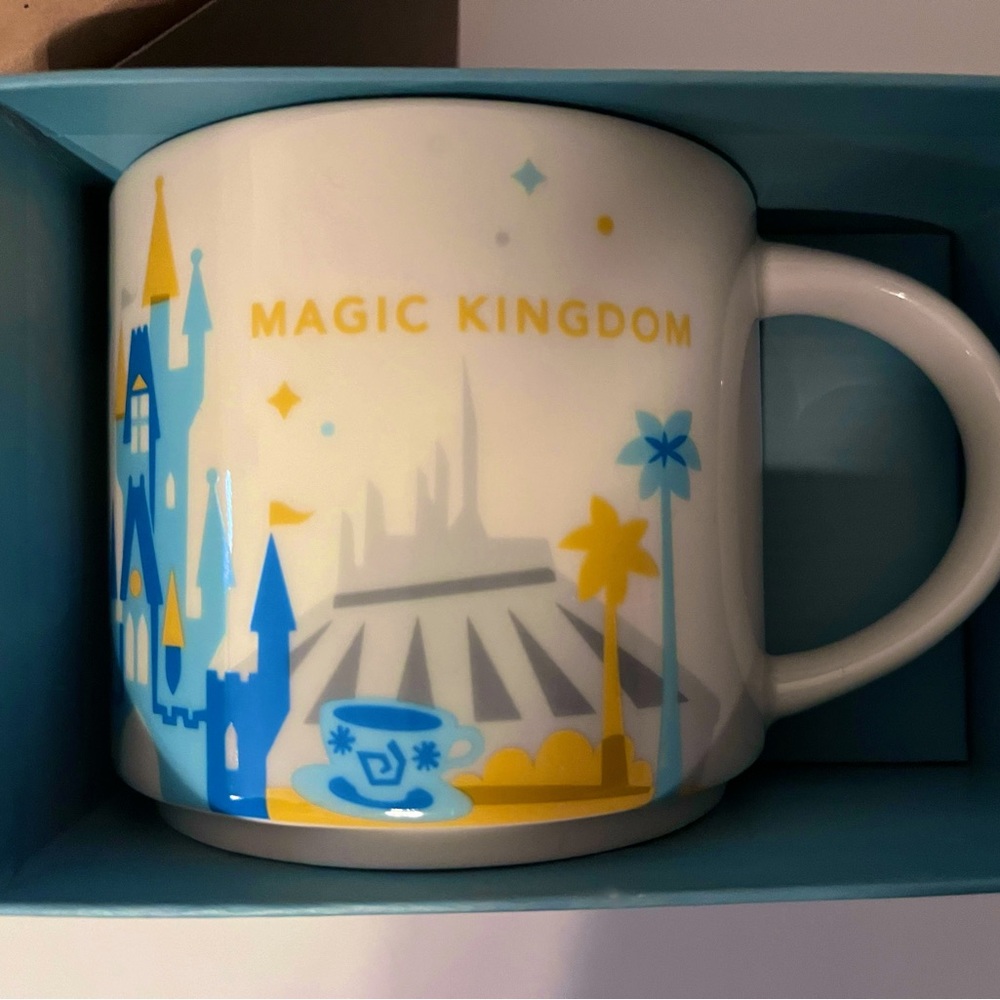 NWT Disney x Starbucks You Are Here series - Magic Kingdom